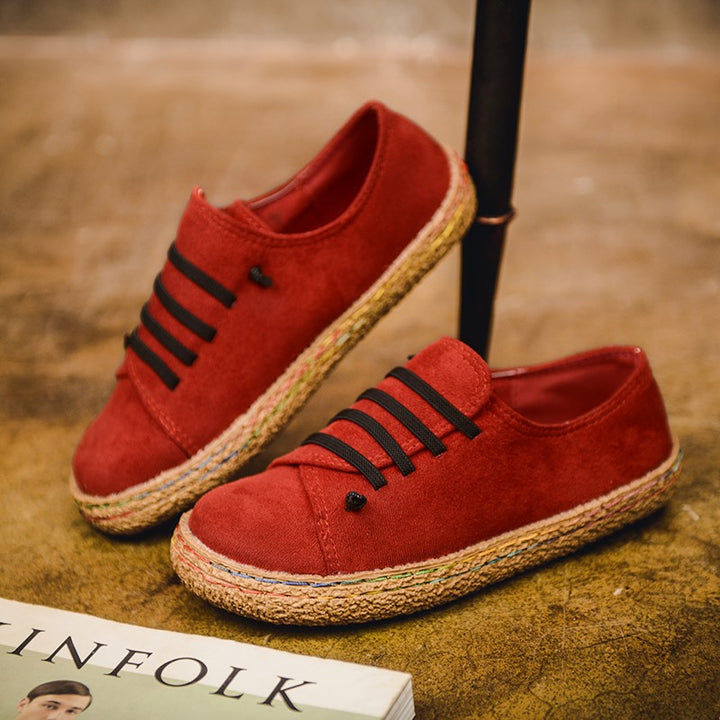 Dame espadriller med smart zigzagmønster og skridsikker sål Stilla