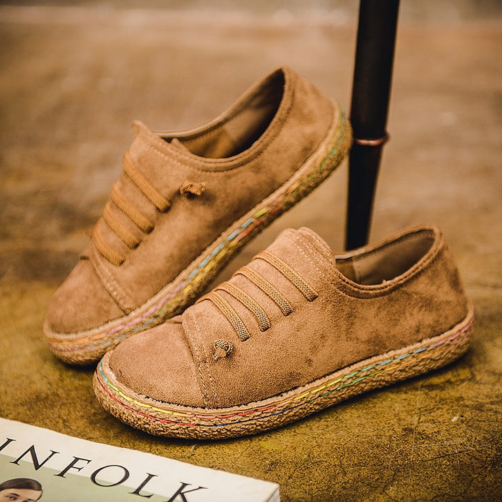 Dame espadriller med smart zigzagmønster og skridsikker sål Stilla