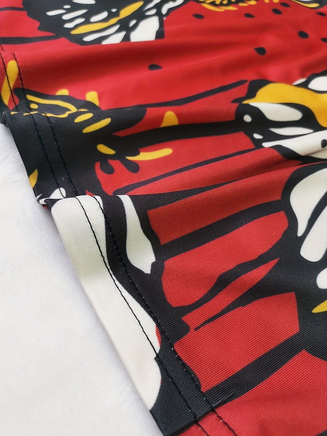 Stilla | Elegant Kjole Til Bodycon Kjole Med Marmorprint, Skat