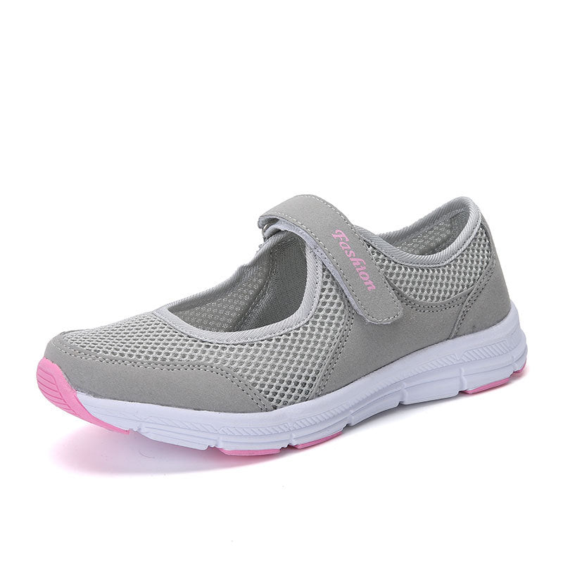 Femme Letvægts Velcro Slip-On Vandresko Stilla