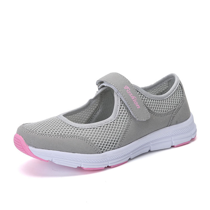 Femme Letvægts Velcro Slip-On Vandresko Stilla