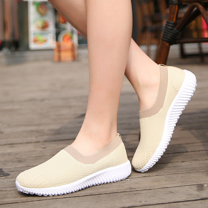 Herre Slip-On Åndbare Walking Sneakers Stilla