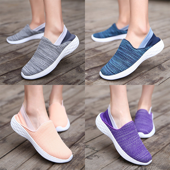 Herre Slip-On Åndbare Walking Sneakers Stilla