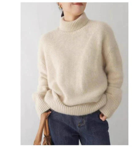 Stilla | Kashmir Rullekravepullover