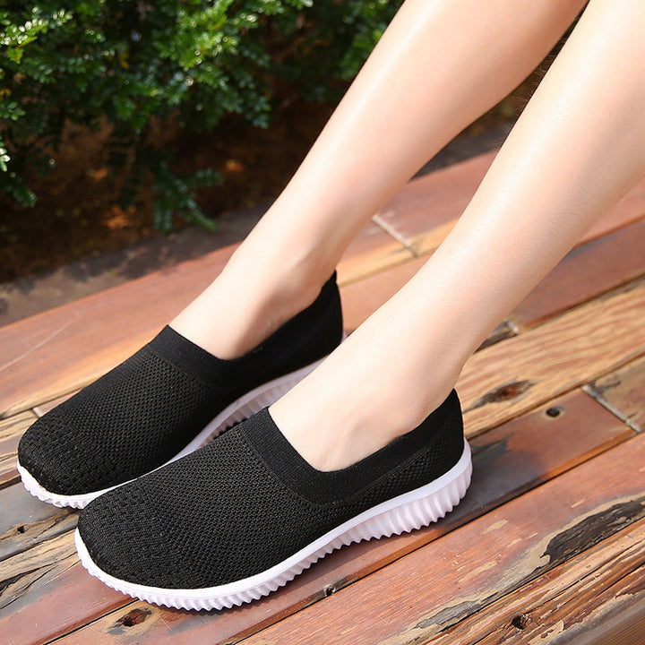 Herre Slip-On Åndbare Walking Sneakers Stilla