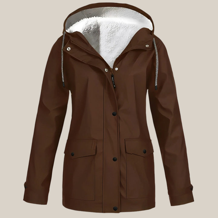 Stilla | Polstret outdoor-regnfrakke