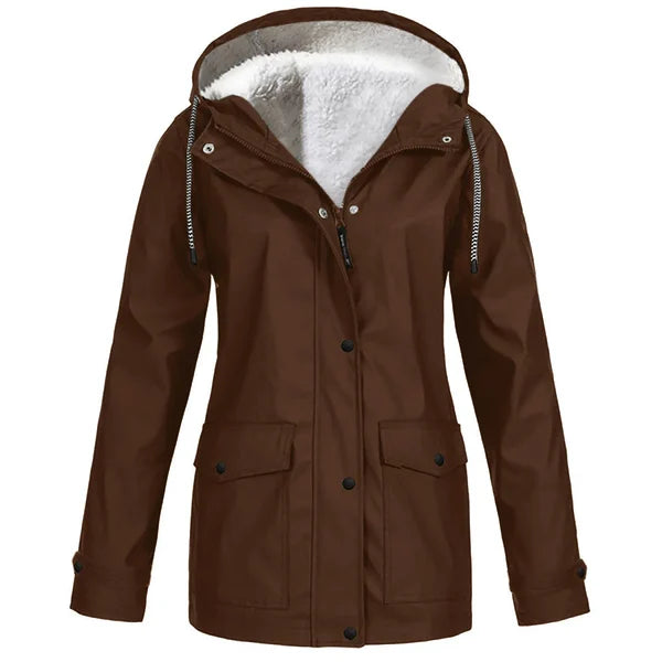 Stilla | Elegante Außenjacke Mit Kapuze