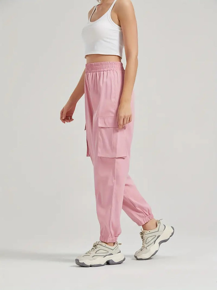 Stilla | Cargo-joggingbukser Med Elastisk Talje