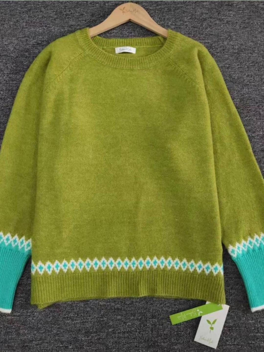 Stilla | Pullover med lange ærmer og rund halsudskæring