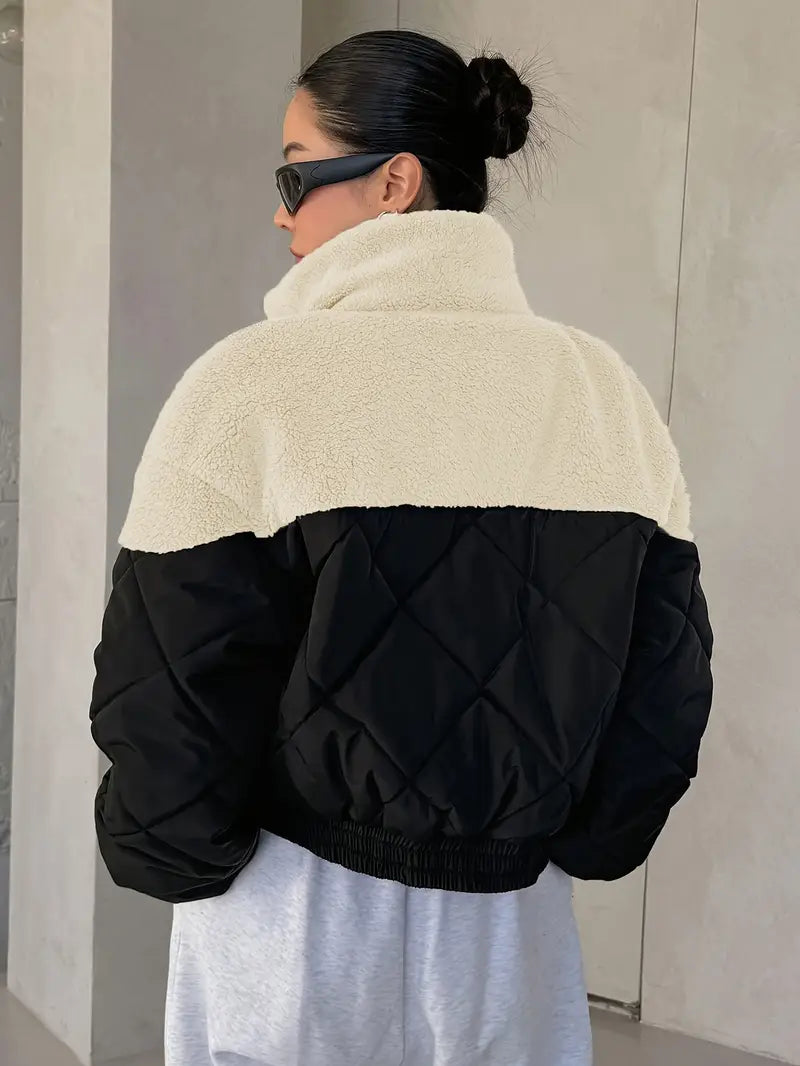 Stilla | Fleece-steppjakke