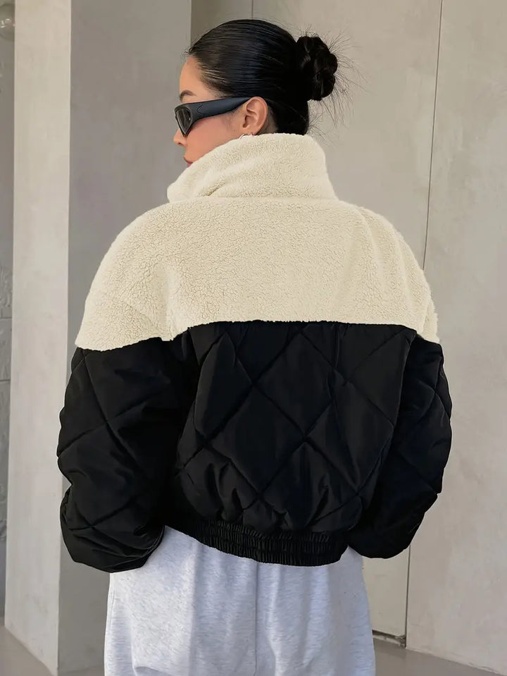 Stilla | Fleece-steppjakke
