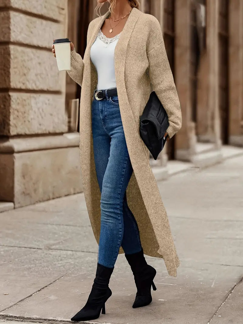 Stilla | Lang Gilet Med Minimalistisk Design