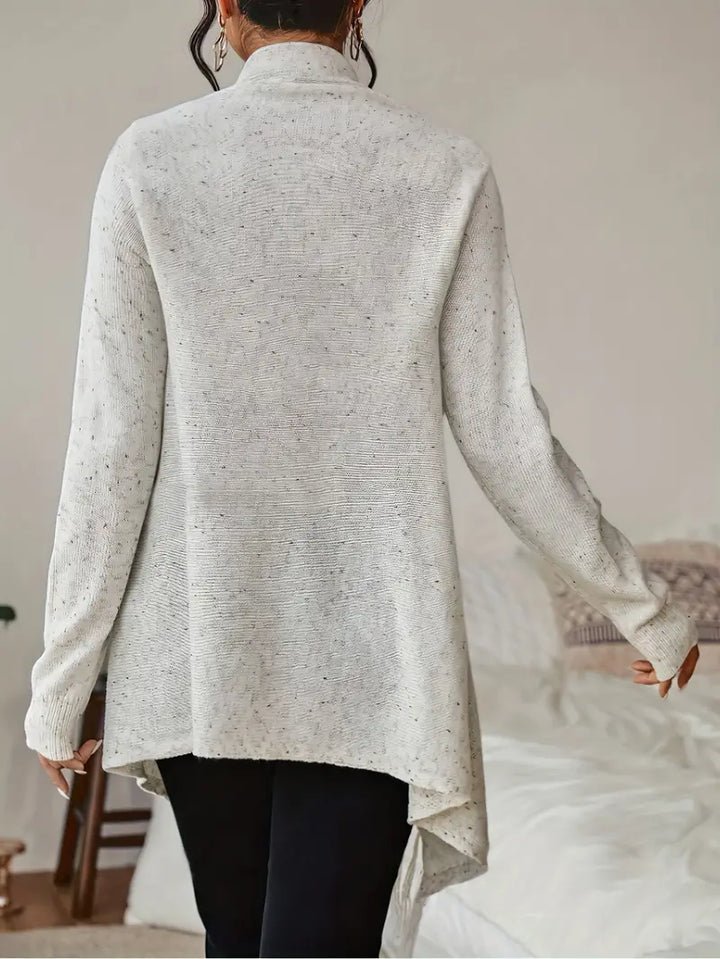 Stilla | Damebluse Af Frynse Strik