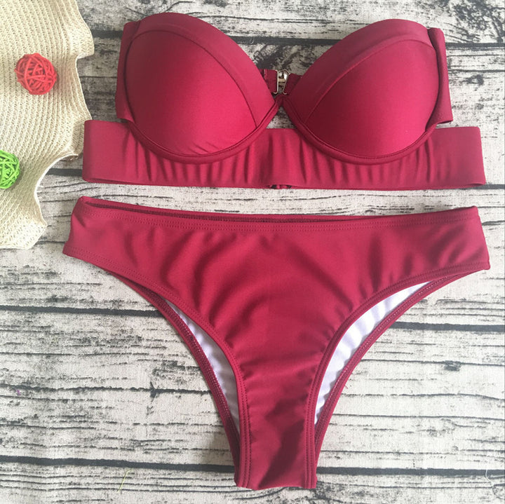 Dame Push-Up Bikini sæt Skovae