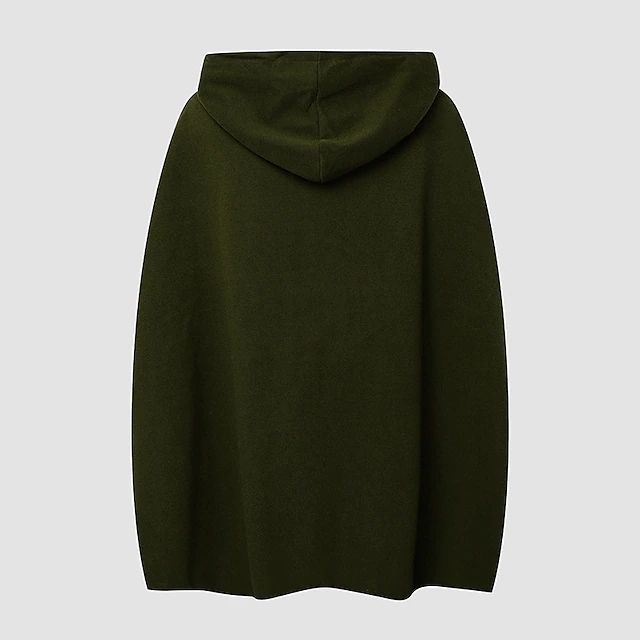 Stilla | Kort Vintage Frakke Med Hætte Til Kvinder