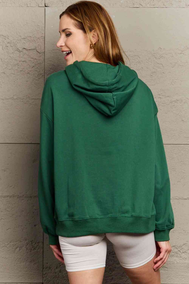 Stilla | Love Plus Size Merry Christmas Graphic Hoodie