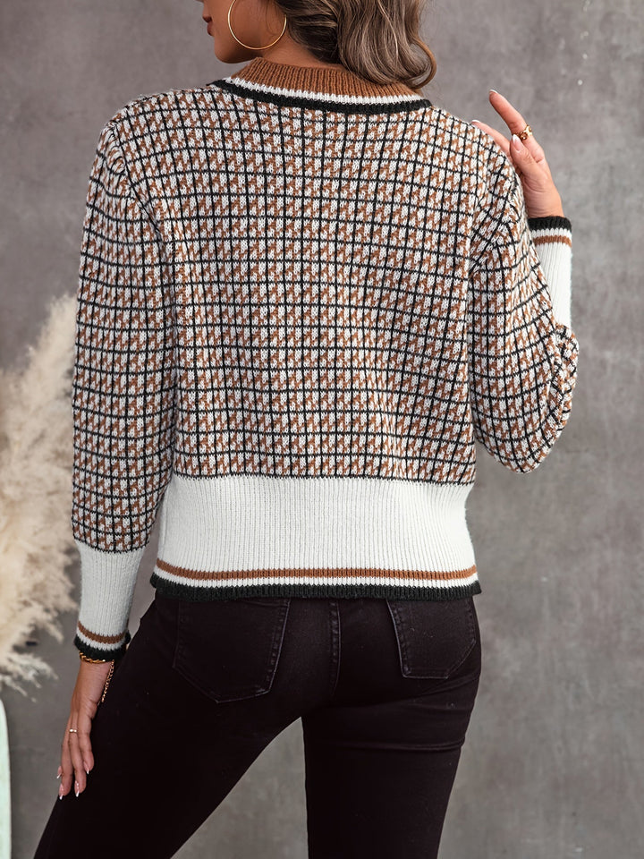 Stilla | Stribet Cardigan Til Damer