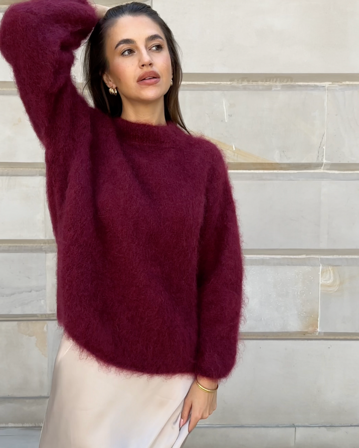 Stilla | Blød Pullover Af Mohair