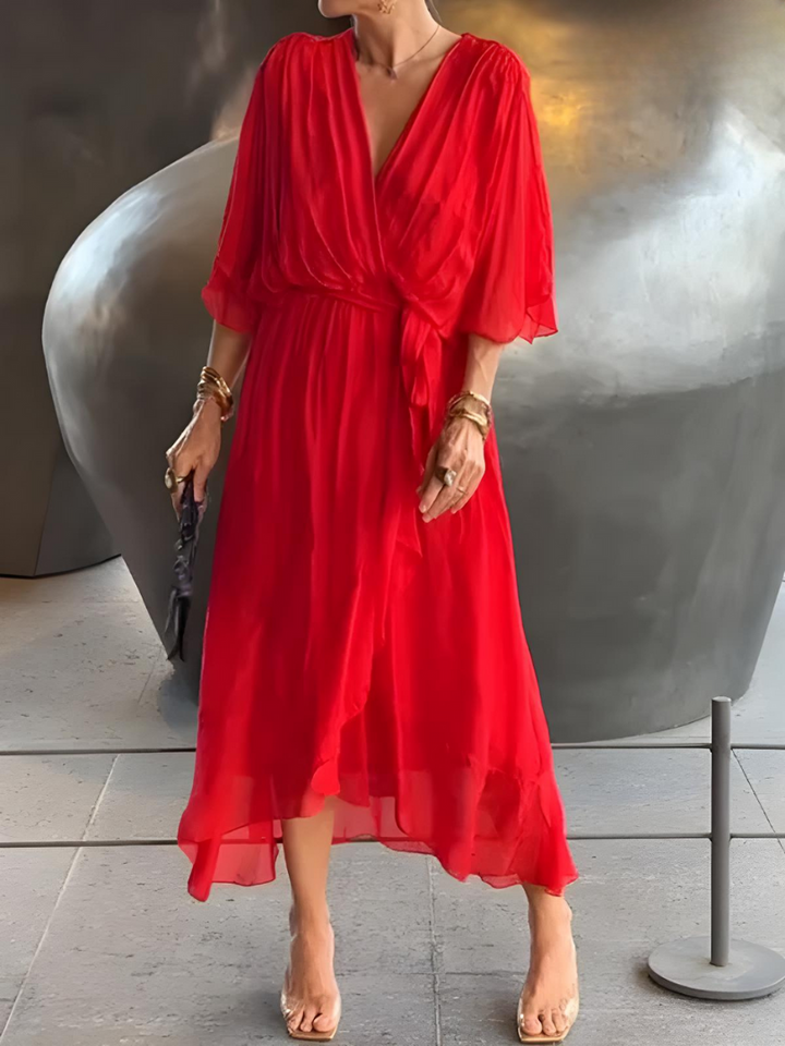 Stilla | Lang Elegant Sommerkjole