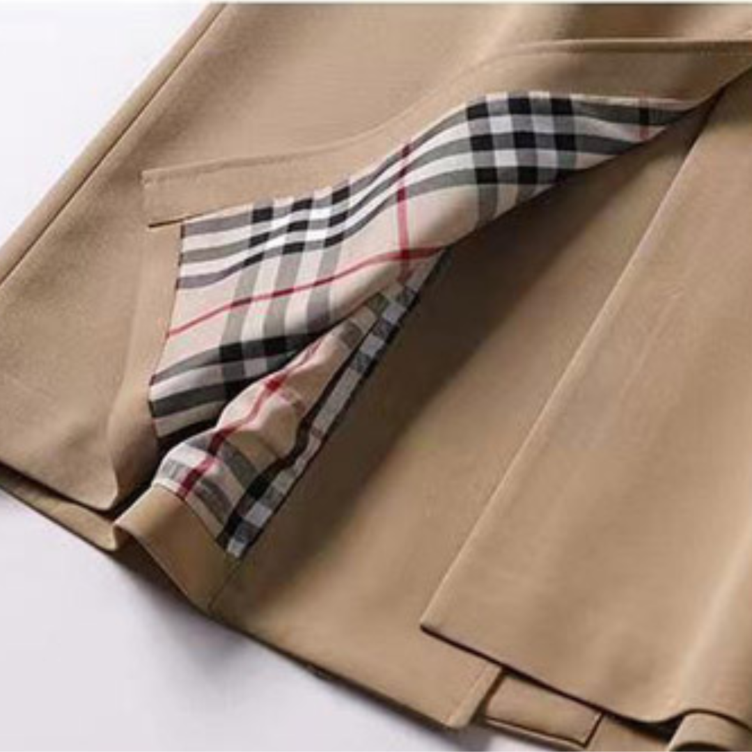 Stilla | Klassisk Trenchcoat Ambre