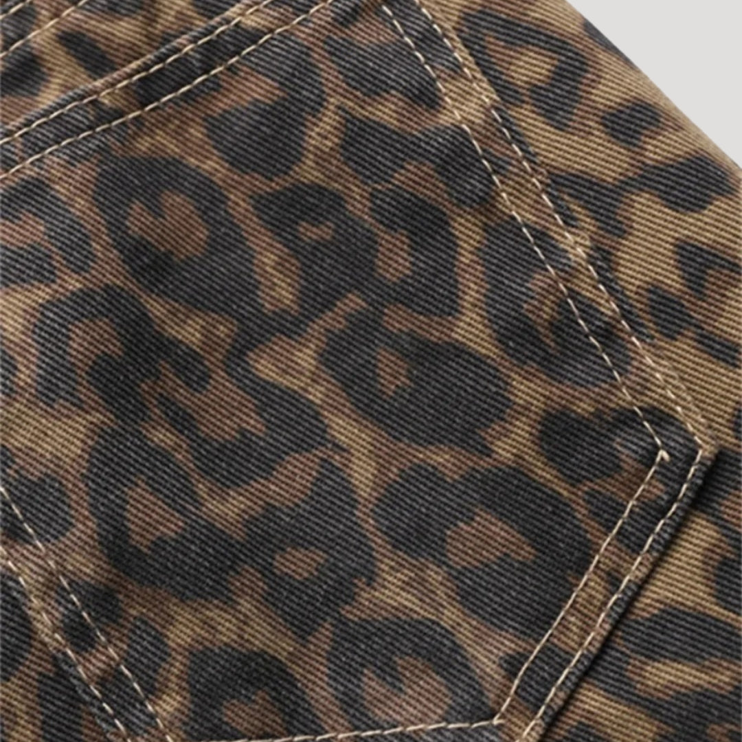 Stilla | Leopardprint Lige Ben Denim Jeans