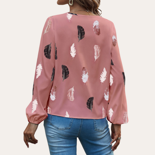 Stilla | Kvinders Chiffon Fedtprint Bluse