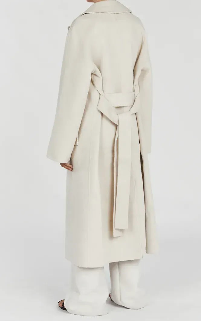 Stilla | Elegant, Lang Trenchcoat Til Damer I Overdimensioneret Stil
