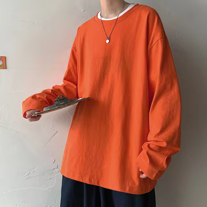 Stilla | T-shirt i bomuld med lange ærmer