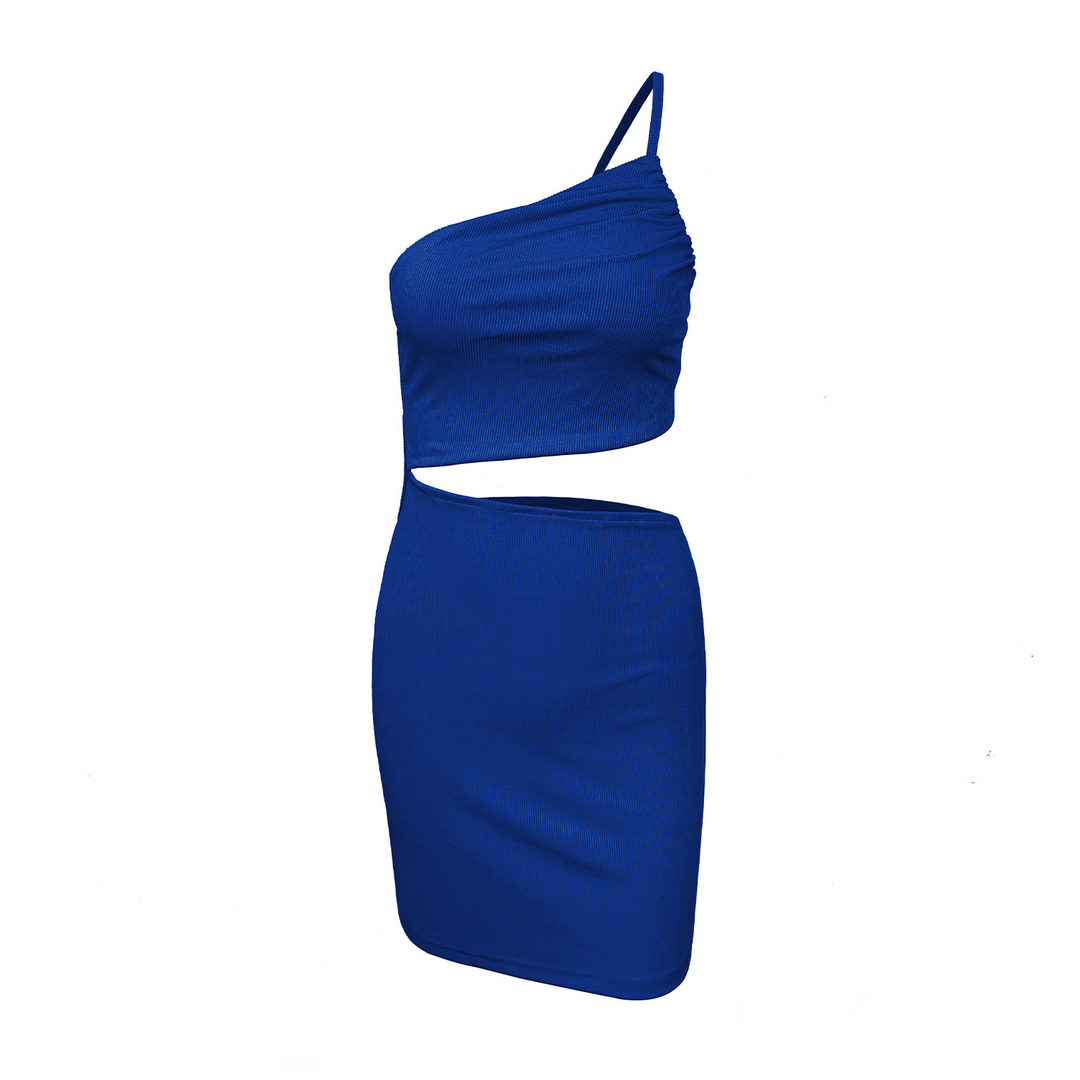 Stilla | Bodycon Mokkakjole Med En Skulder
