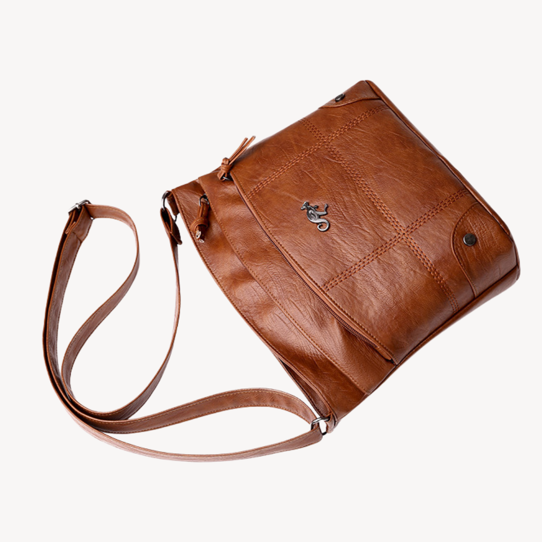 Stilla | Kvinders Faux Læder Crossbody Taske Årgang
