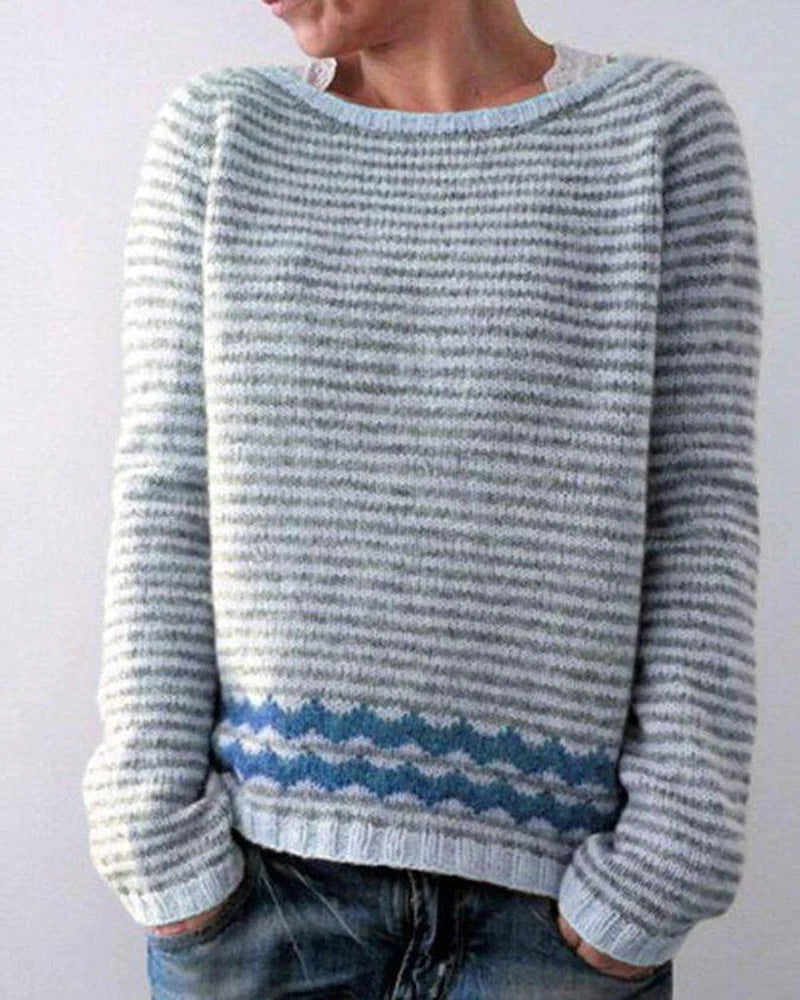 Stilla | Læderligt Uanstrengt Pullover Style