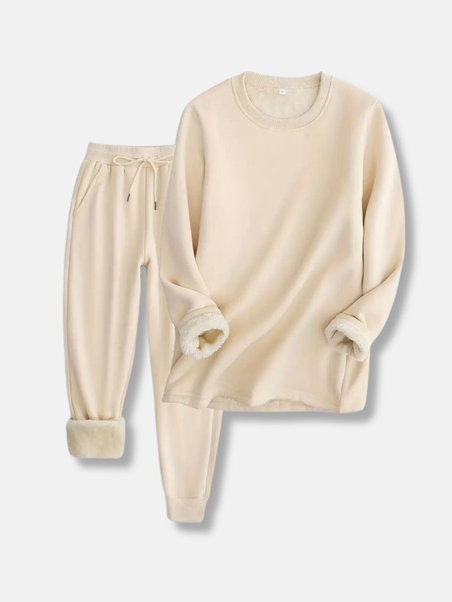 Stilla | Sweatshirt Med Ærmer Og Joggers Med Snoretræk