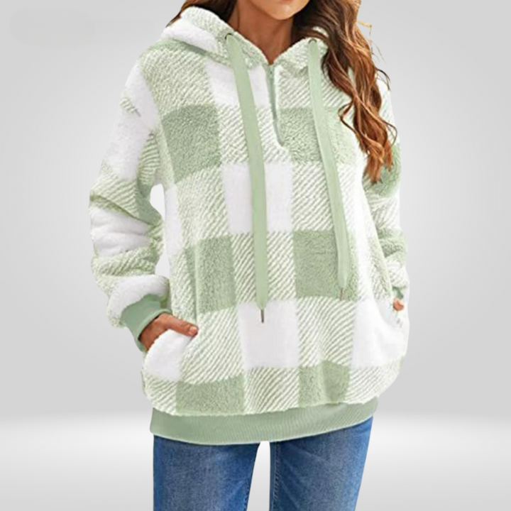 Stilla | Elegant Pullover Med Halvlynlås