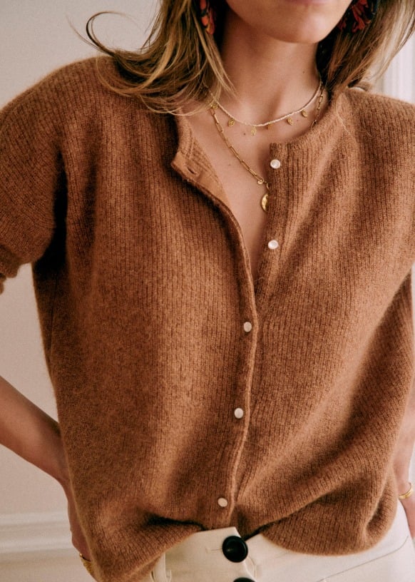 Stilla | groft strikket cardigan-trøje