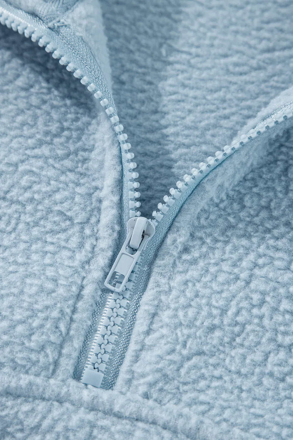 Stilla | Sweatjacke med lange ærmer og halvdelt lynlås