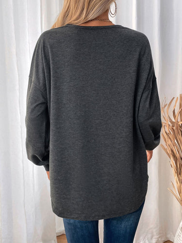 Stilla | Langærmet Sweater Perfee Med Lommer