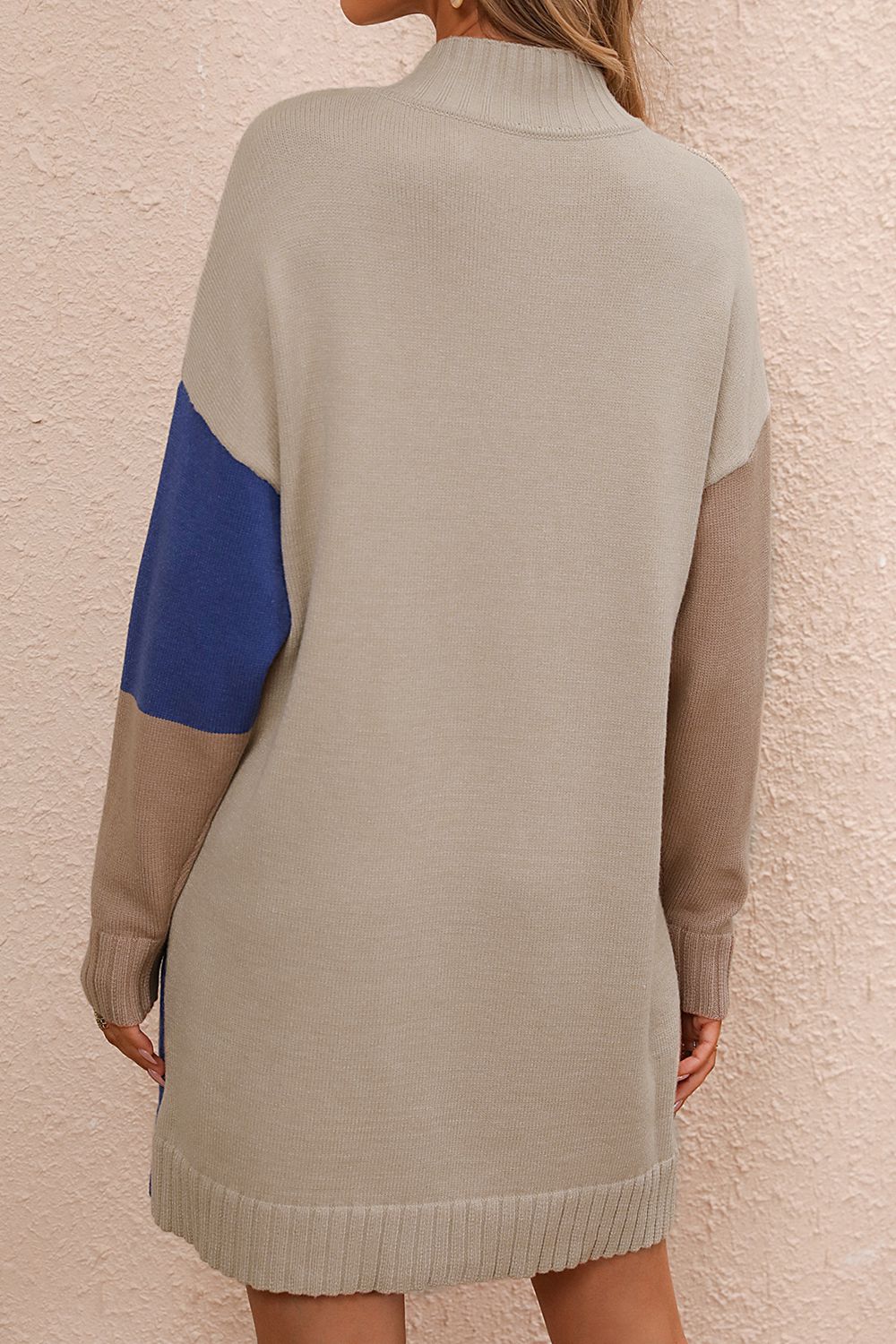 Stilla | Pulloverkjole med farveblok-design