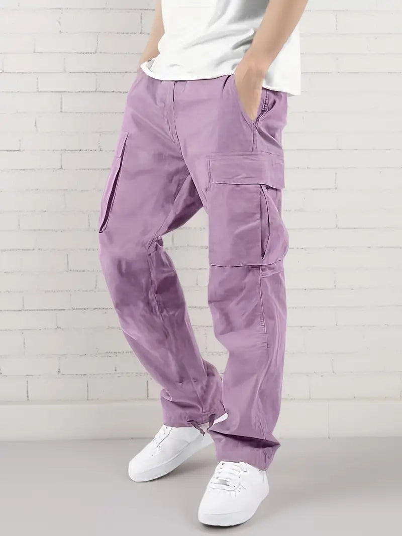 Stilla | Casual Joggingbukser Herre med Elastisk Talje Og Lommer