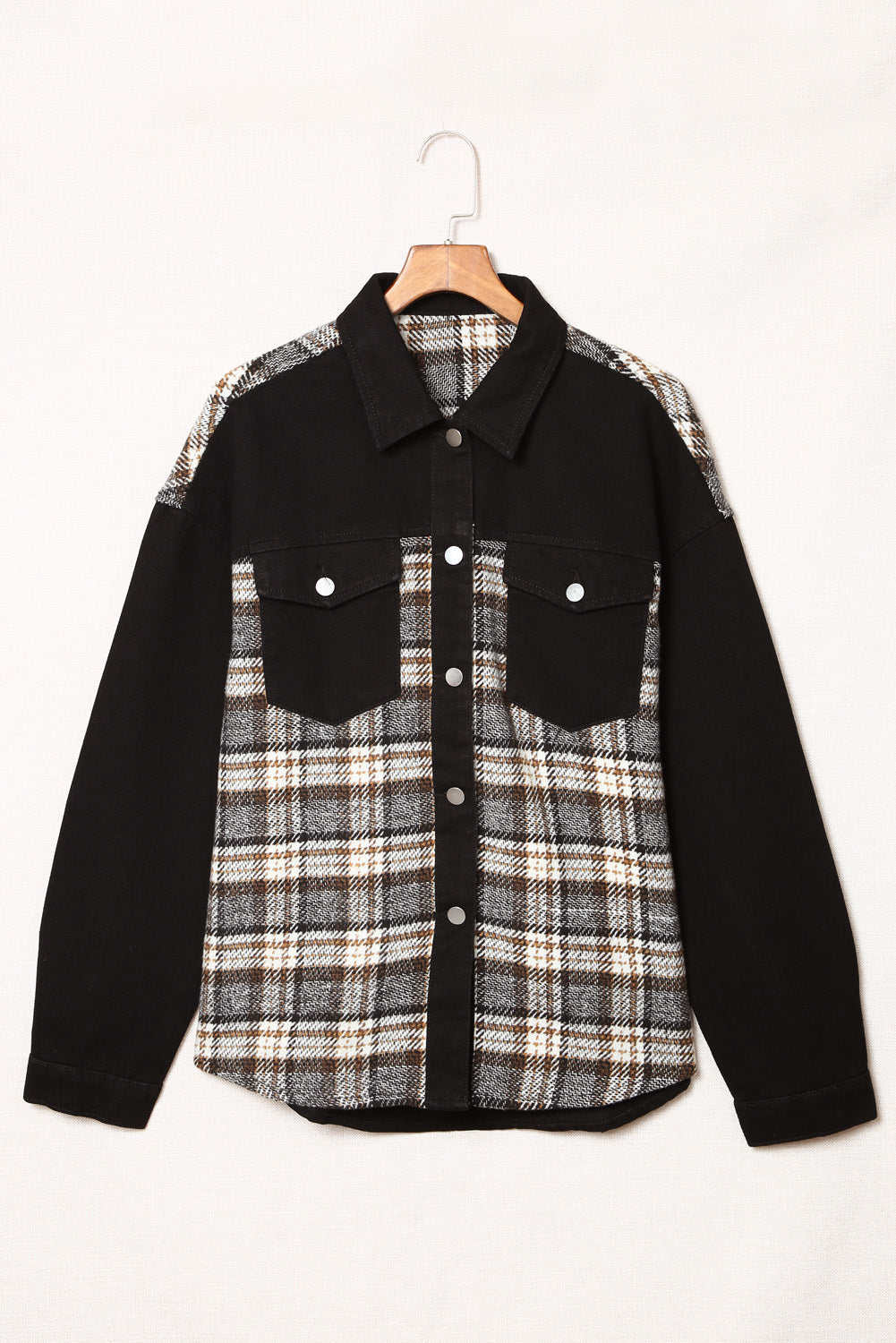 Stilla | Pocketed Button Up Denim Jakke