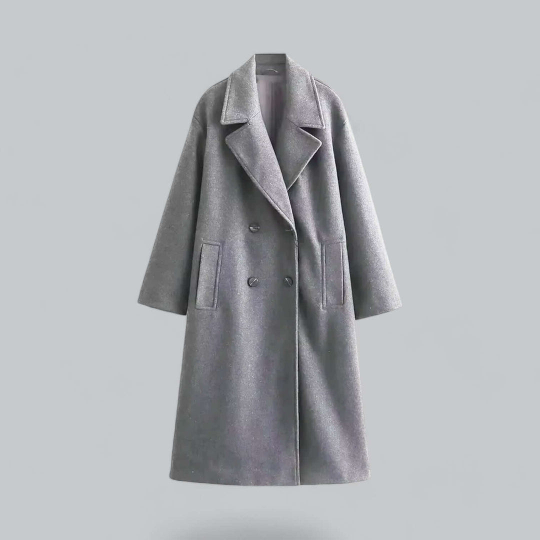 Stilla | Dame Oversized Knap Frakke