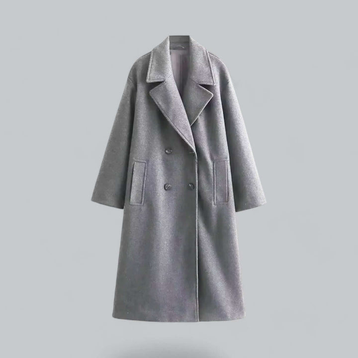 Stilla | Dame Oversized Knap Frakke