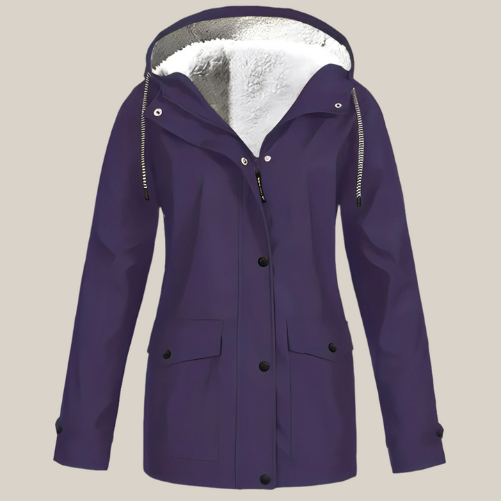 Stilla | Polstret outdoor-regnfrakke