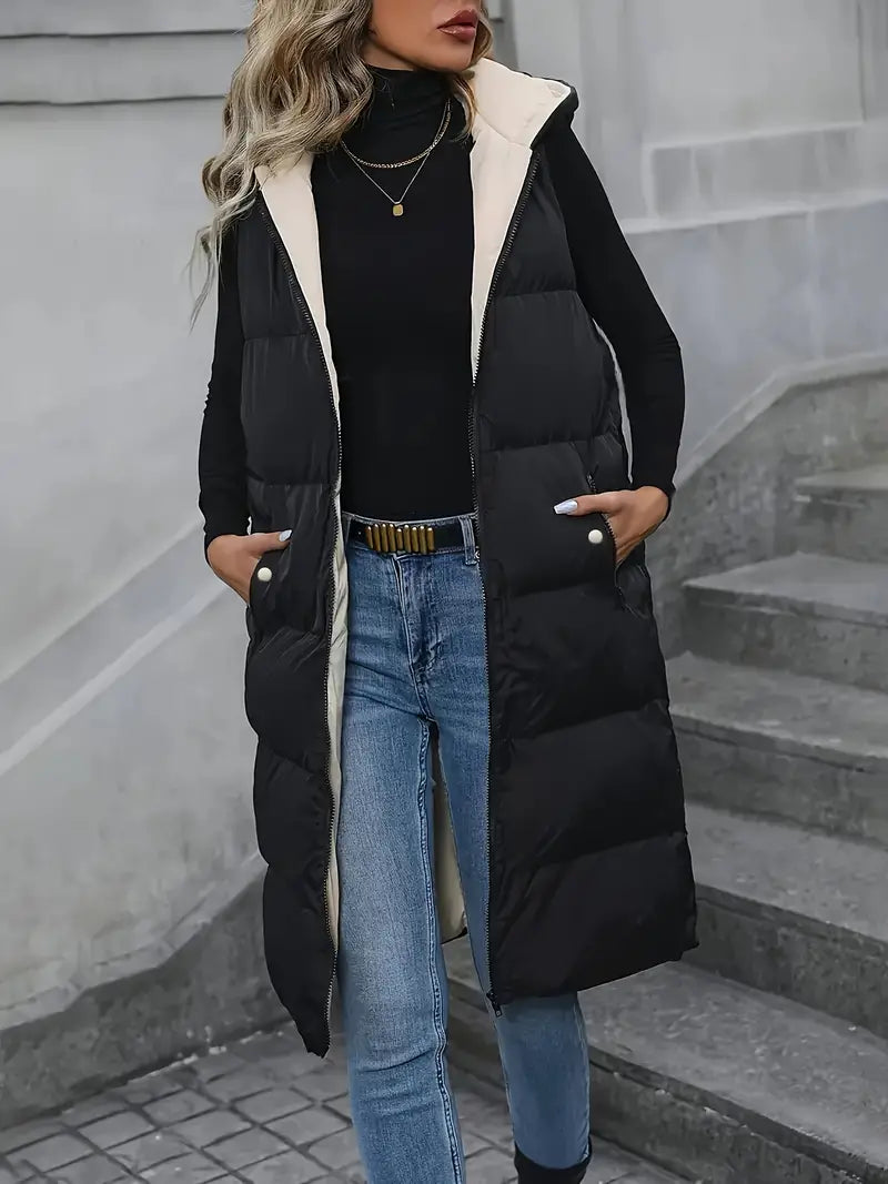 Stilla | Flauschiger Zip Hoodie mit Kapuze