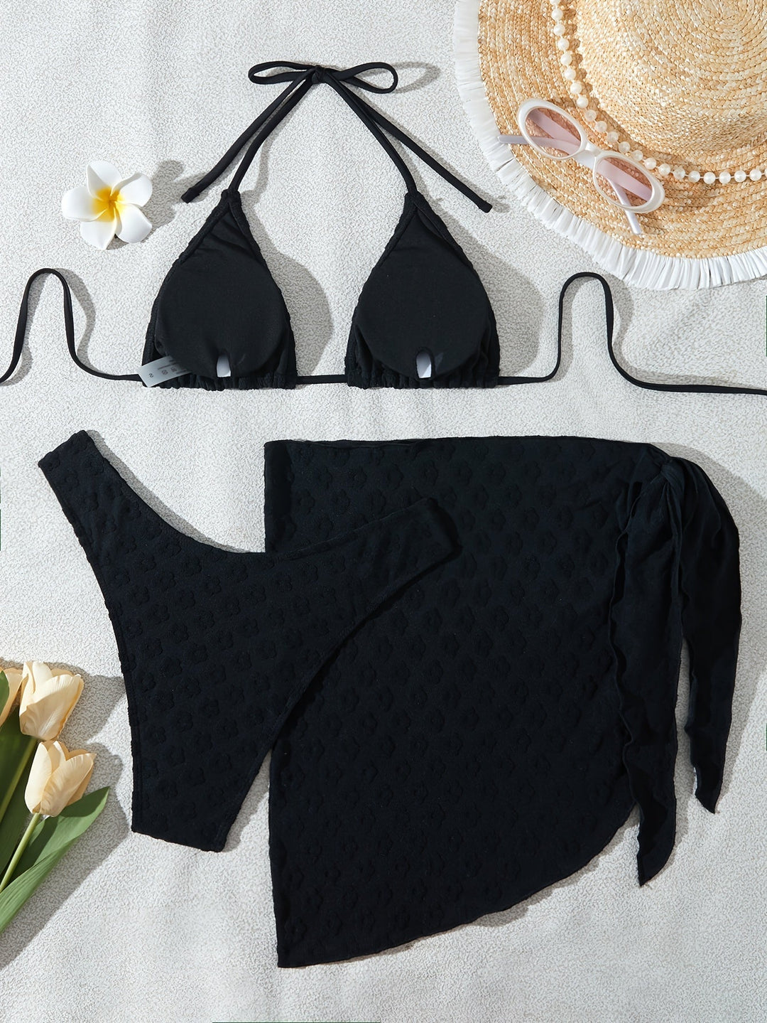 Stilla | Kvinders 3 Delte Bikini Sæt Blomster