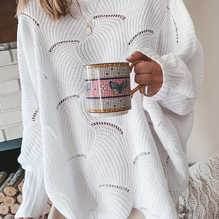 Stilla | Enkel Finstrik Pullover