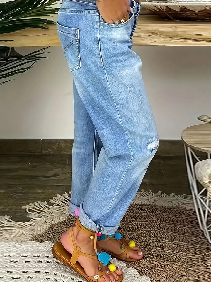 Stilla | Dame Jeans Af Boyfriend Typen Retro Stil