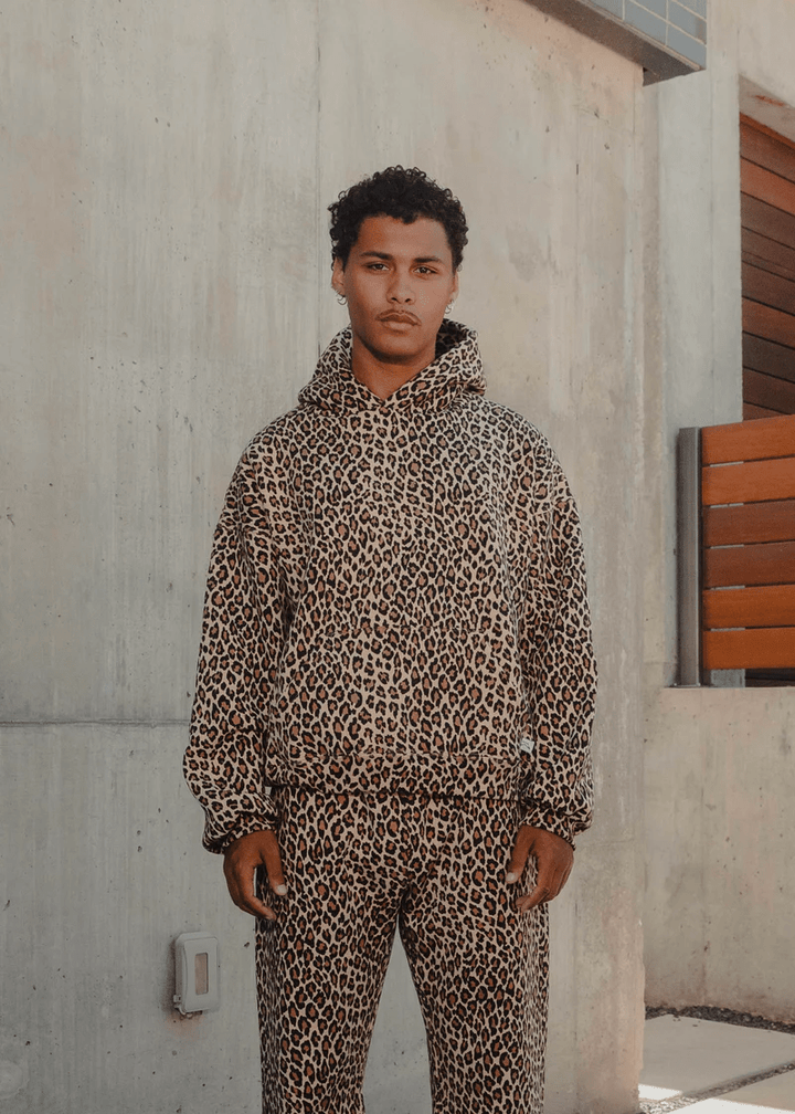 Stilla | Cozy Hoodie med Gepardtryk For Et Casual-Chic Look