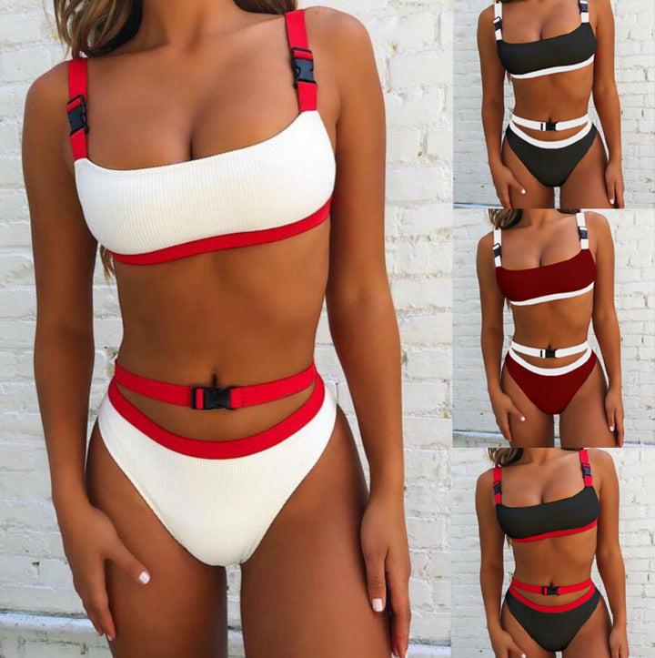 Damer Sporty Bikini med innovative spændelementer Stilla