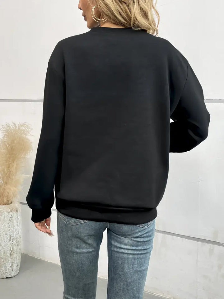 Stilla | Overdimensionerede bomulds sweater med knude