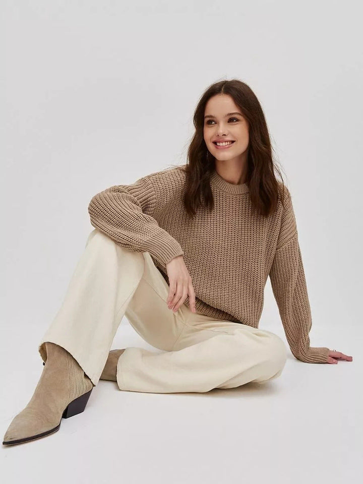 Stilla | Behagelig Rundhals-Sweater med Klassisk Design